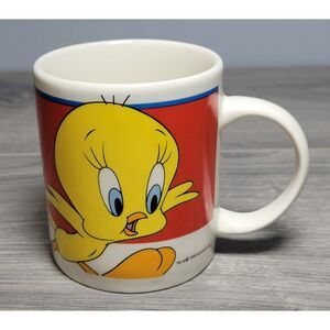 Vintage 1999 Gibson Warner‎ Brothers Tweety Bird Coffee Mug